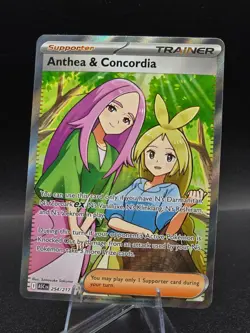 Anthea and Concordia 254/217 Ascended Heroes Pokemon TCG Full Art Trainer - Image 1