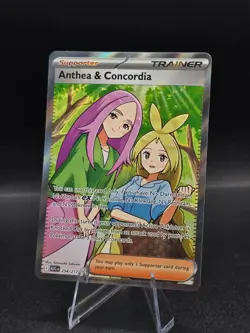 Anthea and Concordia 254/217 Ascended Heroes Pokemon TCG Full Art Trainer - Image 2