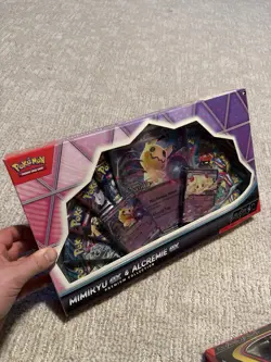 Pokemon TCG Mimikyu Ex & Alcremie Ex Premium Collection Box Factory Sealed New - Image 2