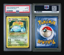 1999 Pokemon TCG Venusaur #15/102 Holo Base Set Unlimited Rare - Image 3