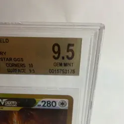 Pokemon Arceus VSTAR Secret Rare Holo GG70 Crown Zenith Beckett 9.5 2023 - Image 3