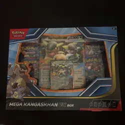 POKEMON TCG MEGA KANGASKHAN EX BOX NEW FACTORY SEALED MEGA EVO & DESTINED PACKS - Image 1