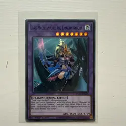 Dark Magician Girl the Dragon Knight Yu-Gi-Oh! DLCS-EN006 1st Ultra Rare - Image 1