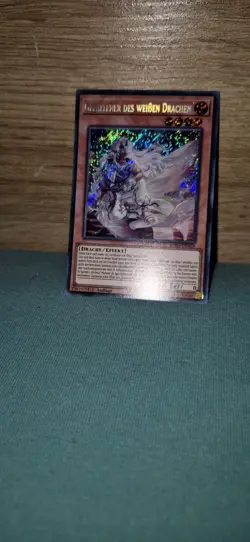 YuGiOh Gefallener Des Weissen Drachen Secret Rare Burst Of Protocol - Image 1