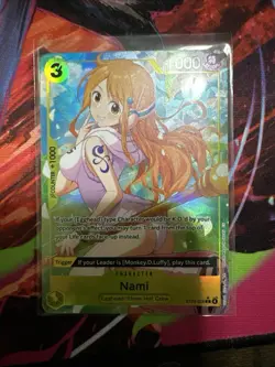 Nami (Alt Art) ST29-008 Egghead Starter Deck Parallel One Piece Tcg English NM! - Image 1