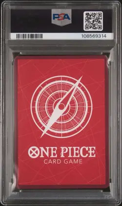 One Piece CCG Nami Alternate Art OP03-040 PSA 10 - Image 2