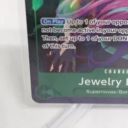 Jewelry Bonney EB02-015 One Piece TCG ENGLISH Green Alt - Image 2
