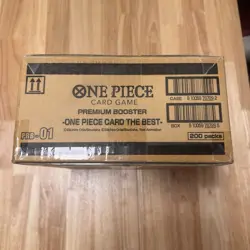 One Piece English TCG: The Best Premium Booster Box Case 10 Boxes PRB-01 - Image 1