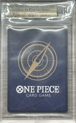 BGS 10 PRISTINE 2023 One Piece Shanks Serial #772 OP01-120 Regionals English - Image 2