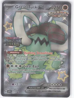 Great Tusk ex - Promo SV: Scarlet & Violet Promo Cards 072 NM - Image 1