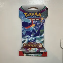 Set of 3 Scarlet & Violet Paldea Evolved Sleeve Booster Packs - 30 Cards Total - Image 3