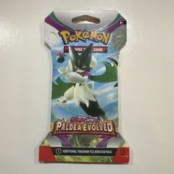 Set of 3 Scarlet & Violet Paldea Evolved Sleeve Booster Packs - 30 Cards Total - Image 5
