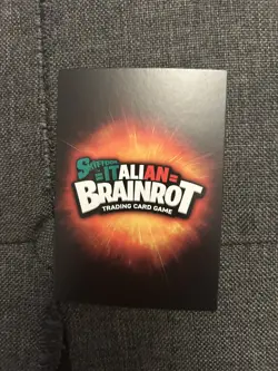Panini Italian Brainrot TCG Card Bombasticcia Salsiccia & 107 dif card inc Shiny - Image 4