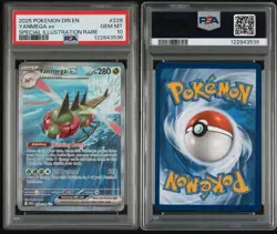 Pokemon TCG Yanmega EX Sir Holo Card 228/182 Sv10: Destined Rivals PSA 10🔥‼ - Image 2
