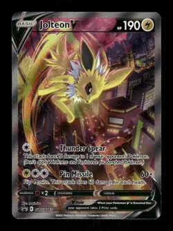 Pokemon Jolteon V - Promo SWSH: Sword & Shield Promo Cards SWSH183 NM - Image 1
