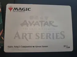 Appa, Aang's Companion Art Card (Gold-Stamped) S Art Series: Avatar: 31 NM - Image 2
