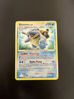 Blastoise 2/132 2007 Secret Wonders Pokemon Card Cosmos Holo Rare - HP/MP - Image 1