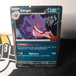 Gengar #57/91 Cosmos Holo Pokemon Card TCG Halloween Trick Or Trade 2024 - Image 1
