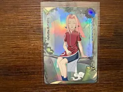 Sakura Haruno NRSA01-SR-013L2 Official Naruto Kayou Trading Card (ENGLISH) NM - Image 1