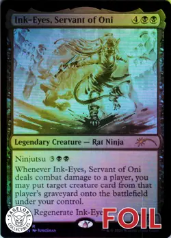 MTG Ink-Eyes, Servant of Oni (33) | NM Foil | Secret Lair Year of the Rat {SLD} - Image 1