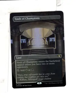 MTG SkeenAB Vault of Champions BORDERLESS FOIL from Commander Masters. NM. - Image 1