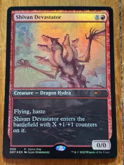 Shivan Devastator - Game Day Promo - MTG - FOIL - 006 - Image 1