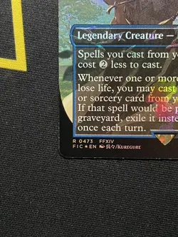 Emet-Selch of the Third Seat (Chocobo Track Foil) MTG Final Fantasy 0473 - Image 4