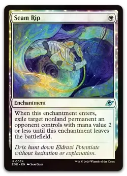 Seam Rip #34 (Foil) (NM) Edge of Eternities EOE Magic MTG - Image 1