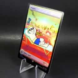 MTG Fallout Vault Boy Wastes 0795 Secret Lair Rainbow Foil Magic the Gathering - Image 3