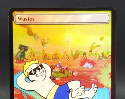 MTG Fallout Vault Boy Wastes 0795 Secret Lair Rainbow Foil Magic the Gathering - Image 4