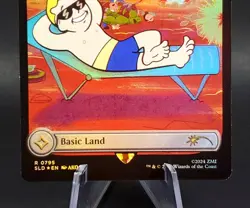 MTG Fallout Vault Boy Wastes 0795 Secret Lair Rainbow Foil Magic the Gathering - Image 5