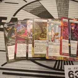 Magic The Gathering Attractions & Contraption Bundle. Unfinity Mtg Lot (589) - Image 2