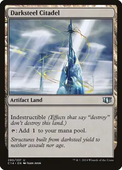 Darksteel Citadel 1x MTG Magic The Gathering Commander 2014 NM - Image 1