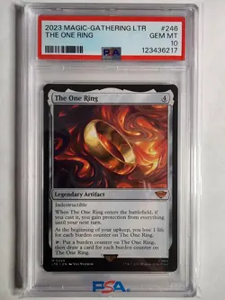 The One Ring Universes Beyond the Lord of the Rings Tales of Middle-Earth PSA 10 - Image 1