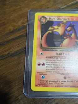 Dark Charizard 21/82 Rare Team Rocket Pokemon Very Lightly Played - Image 2