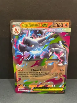 Pokemon TCG M Charizard X Ex 013/094 Phantasmal Flames | Near Mint Condition - Image 1