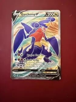 Pokemon Garchomp V Ultra Rare Full Art Holo 178/189 Swsh10: Astral Radiance - Image 1