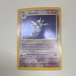 Pokemon Haunter 6/62 Fossil Holo Rare English Unlimited Wizards of the Coast - Image 1