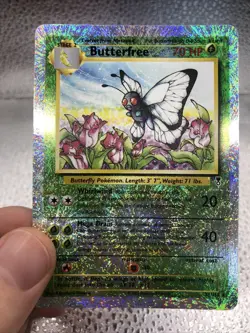 Butterfree 21/110 Rare Legendary Collection Reverse Holo Pokemon Near MintU! - Image 2