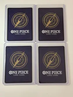 Shanks OP13-028 Carrying On His Will 4 Foil Card Play Set Lot One Piece - Image 2