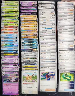 Pokemon Prismatic Evolutions - Complete Base Set C/UC/Rare Holo - 100 Cards - Image 1