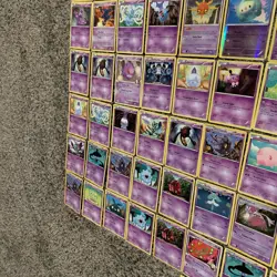 Lot Of 100 Pokemon Poison Type Trading Cards Holo Reverse Holo Mewtwo EX Rare! - Image 3