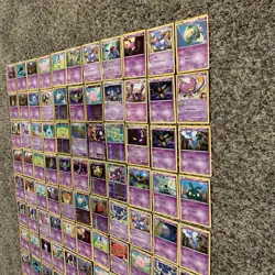 Lot Of 100 Pokemon Poison Type Trading Cards Holo Reverse Holo Mewtwo EX Rare! - Image 4