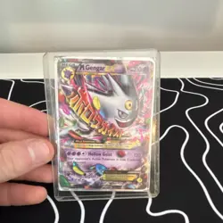 Pokemon Mega Gengar EX & Mega Heracross EX Holo Mega Evolution Cards Lot - Image 1