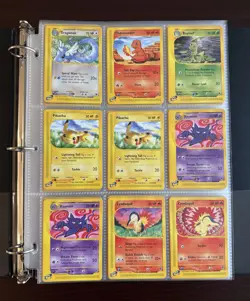 Pokemon Expedition Lot (195 Cards) | NM to LP+ | Dragonair, Pikachu, Charmander - Image 1