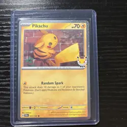 Pikachu Pokemon Day 2026 Promo Card 051/162 - Image 1