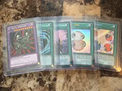 Yu-Gi-Oh LCJW 1st Cards Lot Of 5 Secret Rare And Super Rare Lot - Image 1