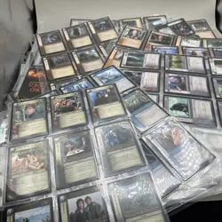 Lord of the Rings Fellowship of the Ring Sauron Huge lot Bundle Of Cards! Good - Image 1