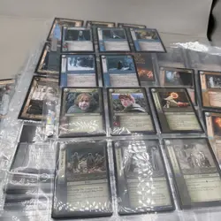 Lord of the Rings Fellowship of the Ring Sauron Huge lot Bundle Of Cards! Good - Image 2