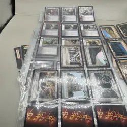 Lord of the Rings Fellowship of the Ring Sauron Huge lot Bundle Of Cards! Good - Image 3